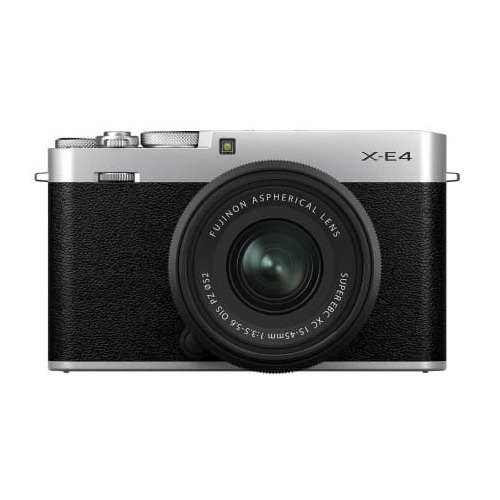 (예약판매 입고후 순차배송)후지필름 X-E4 Lens Kit Black , Silver / 강화보호필름 + 청소도구세트 +  고급 포켓융 증정
